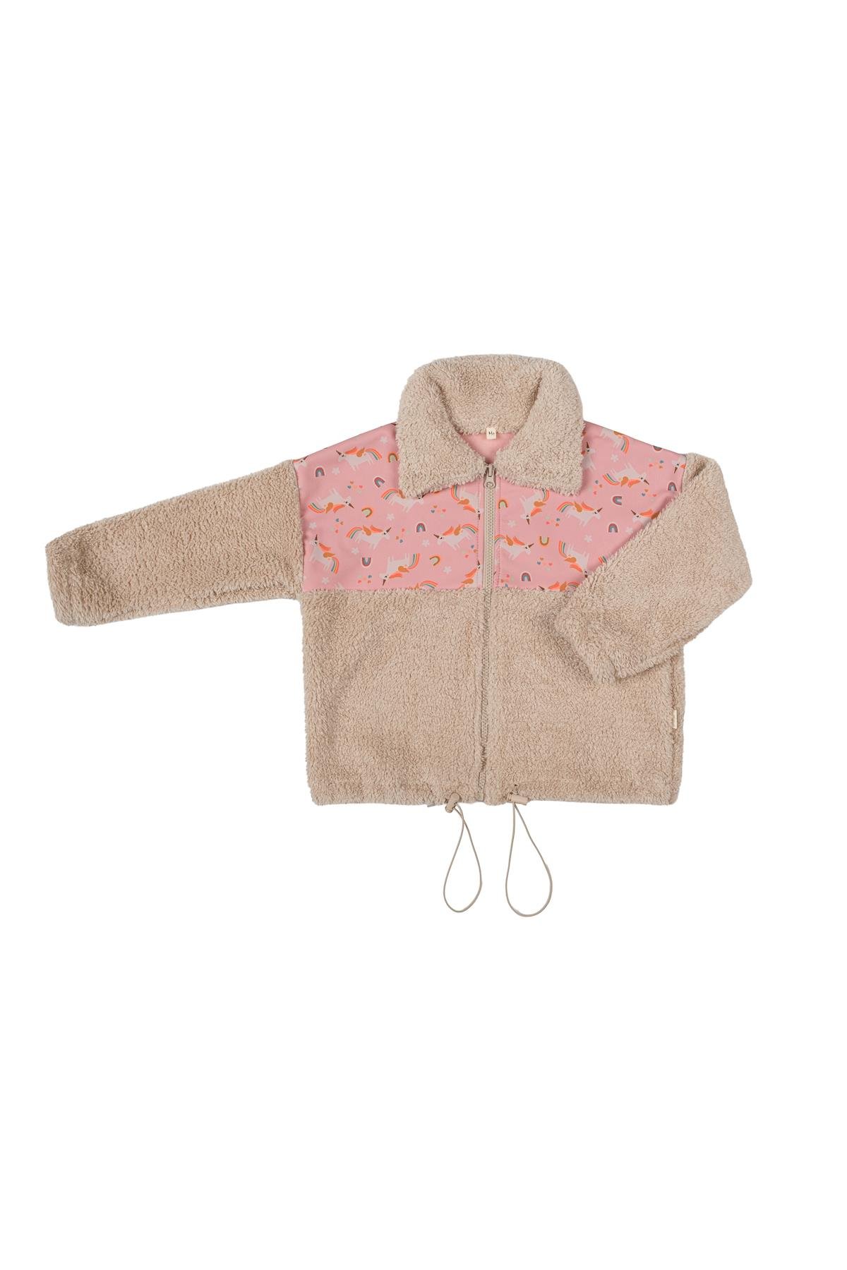 Mielakids-Unicorn Teddy Ceket-Somon
