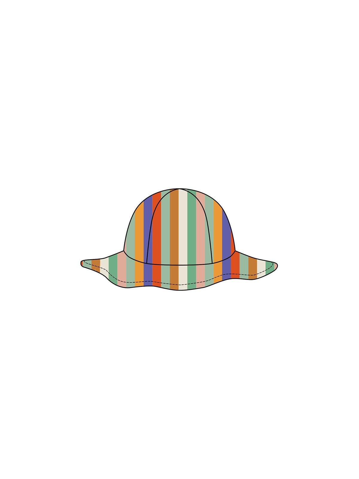Mielakids Uzun Kollu Mayo Set-Candy Stripes