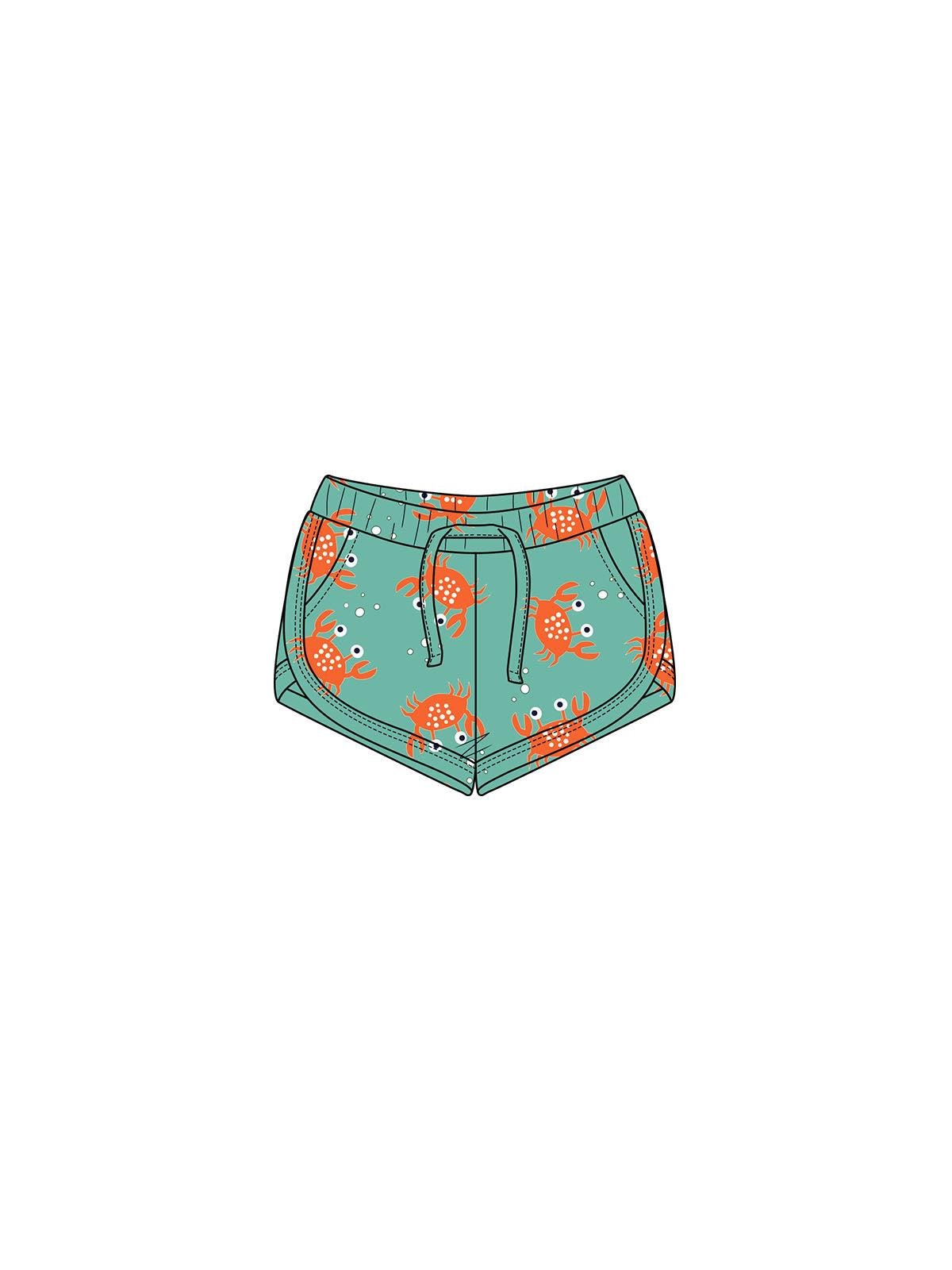 Mielakids Uzun Kollu Mayo Set-Crazy Crab