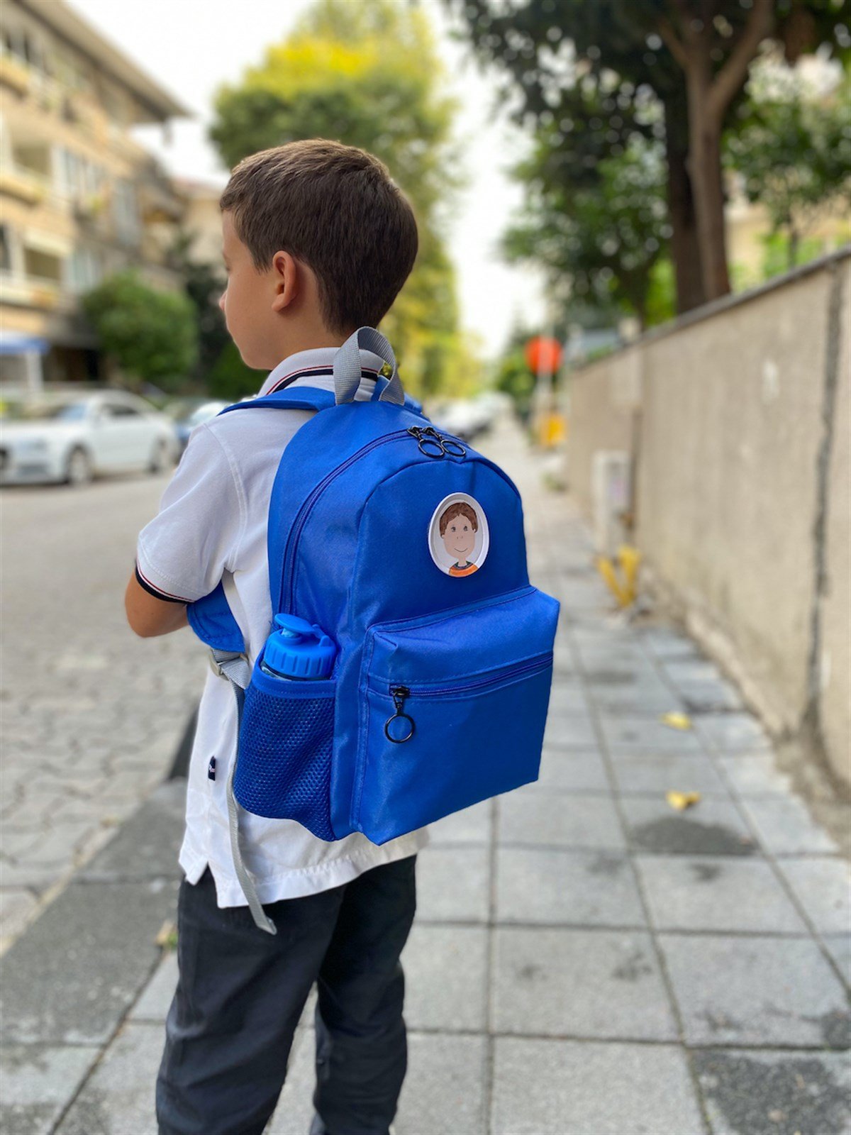 MUCA  Gogi Bloom Çocuk Okul Sırt Çantası-Saks Mavi