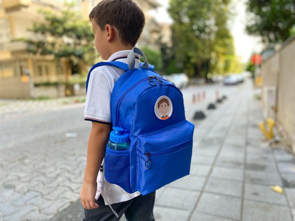 MUCA  Gogi Bloom Çocuk Okul Sırt Çantası-Saks Mavi