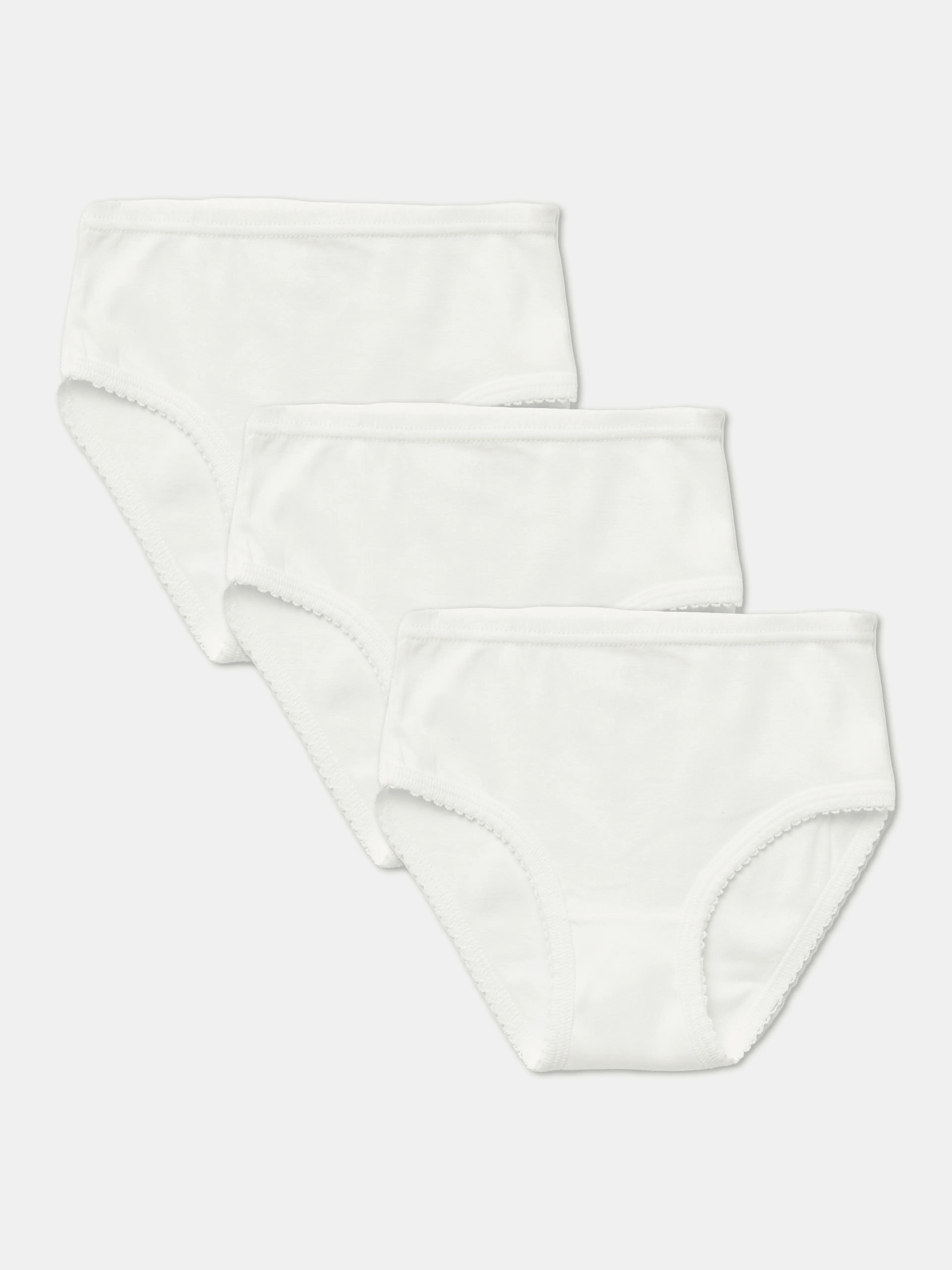 Natuline-Kız Çocuk Ribana Kroşatalı Külot-3'lü