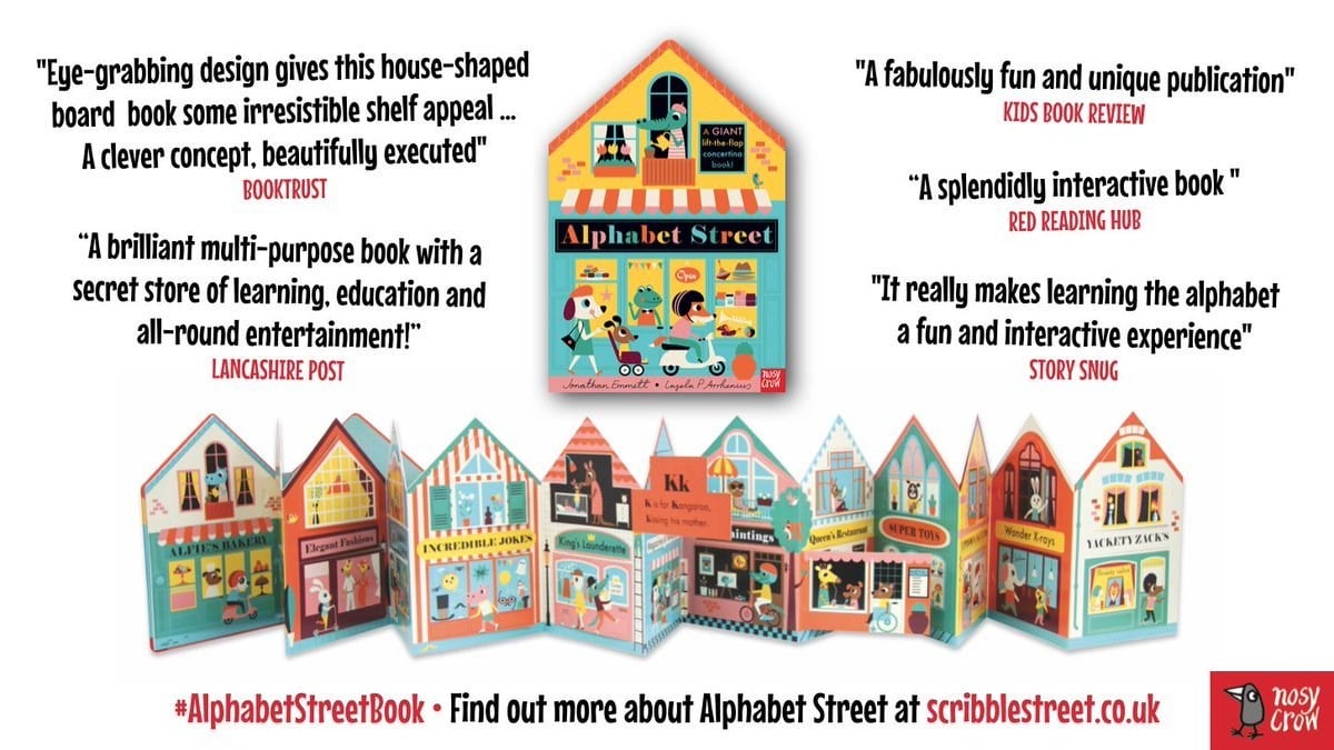 Nosy Crow-Alphabet Street