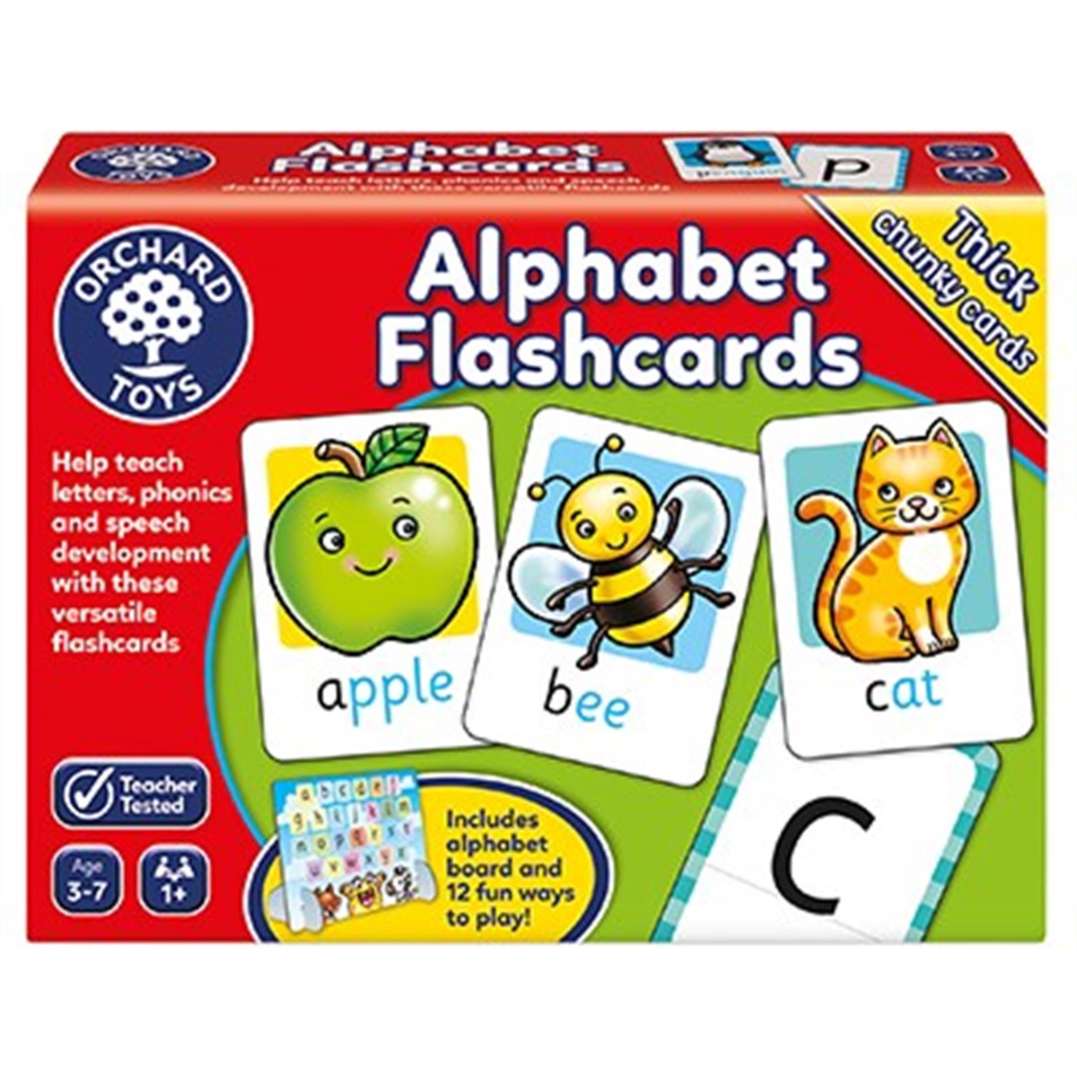 Orchard-Alphabet Flashcards (3-7 yaş)
