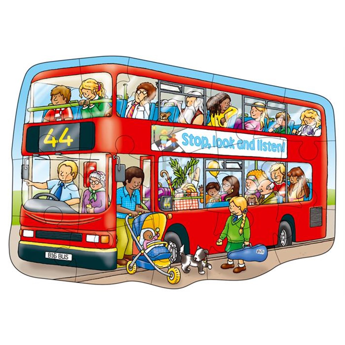 Orchard-Big Red Bus 2-5 yaş