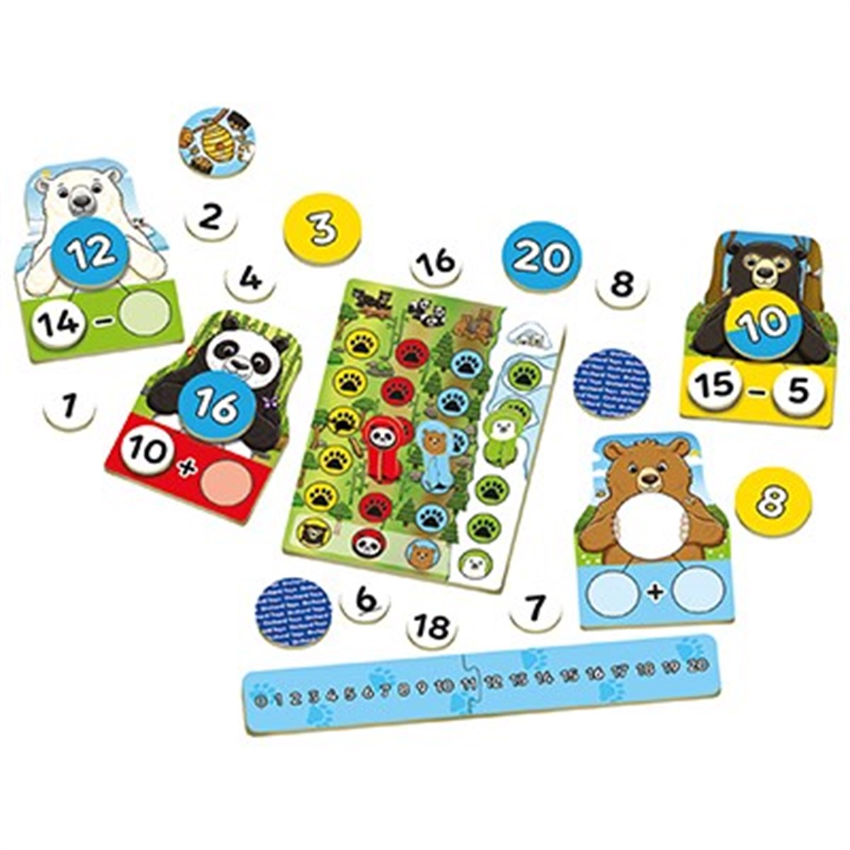 Orchard-Number Bears (5+ yaş)