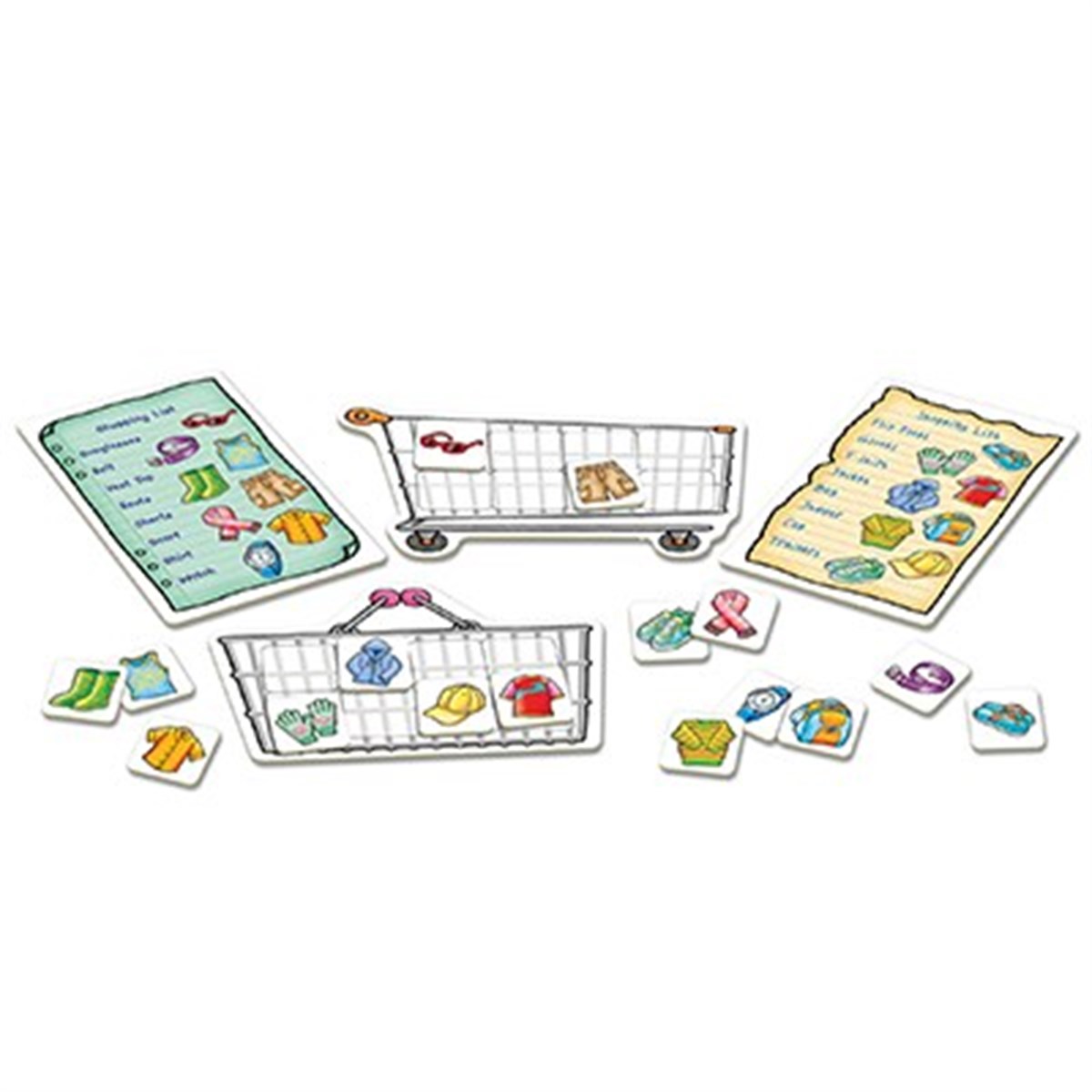 Orchard-Shopping List Clothes (3-7 yaş)