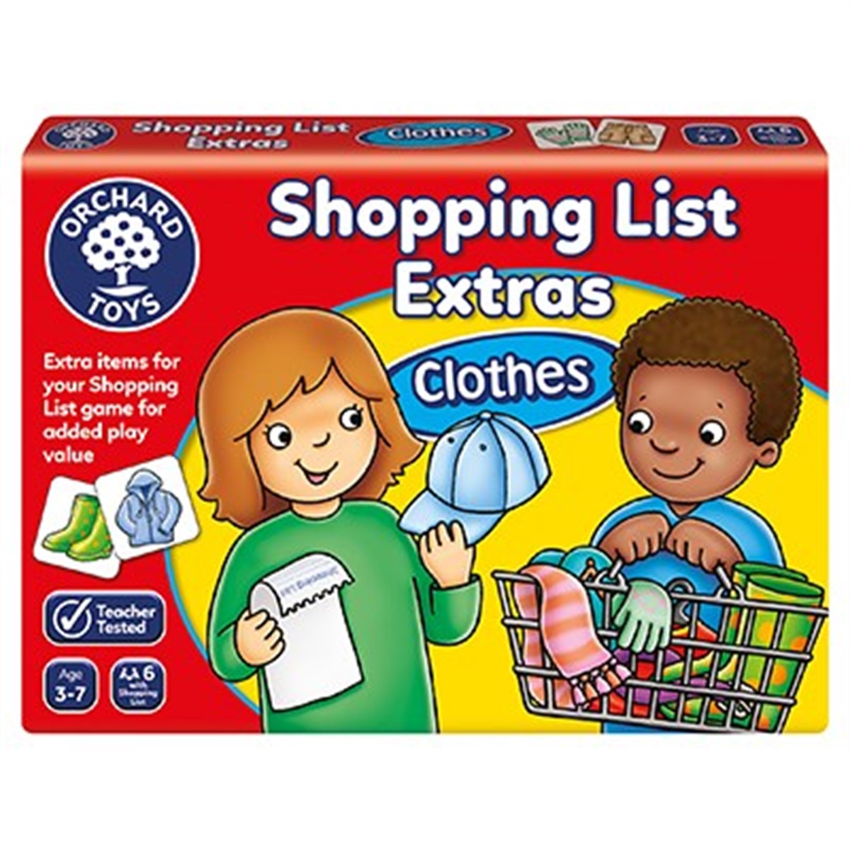 Orchard-Shopping List Clothes (3-7 yaş)