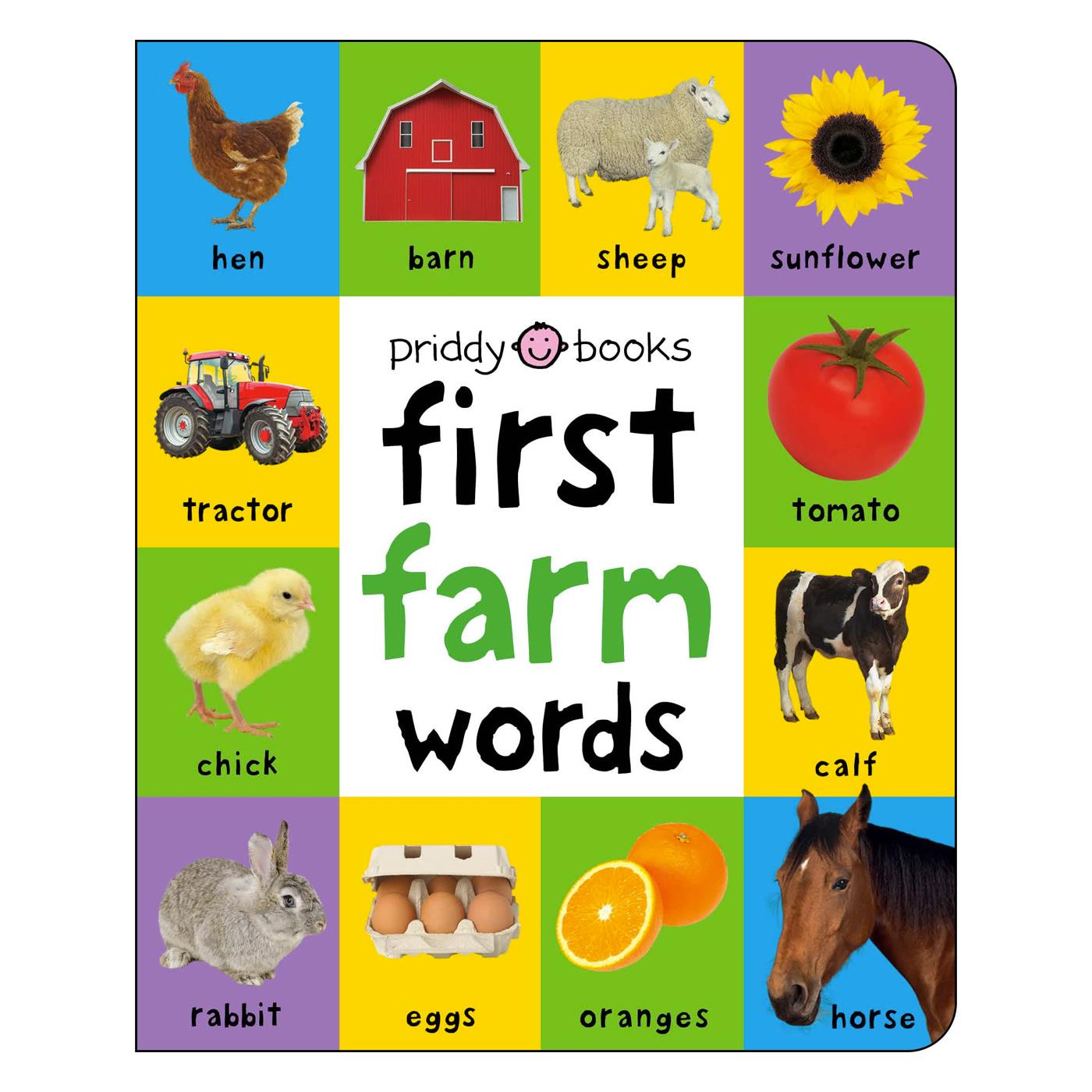 Priddy Books-First Farm Words