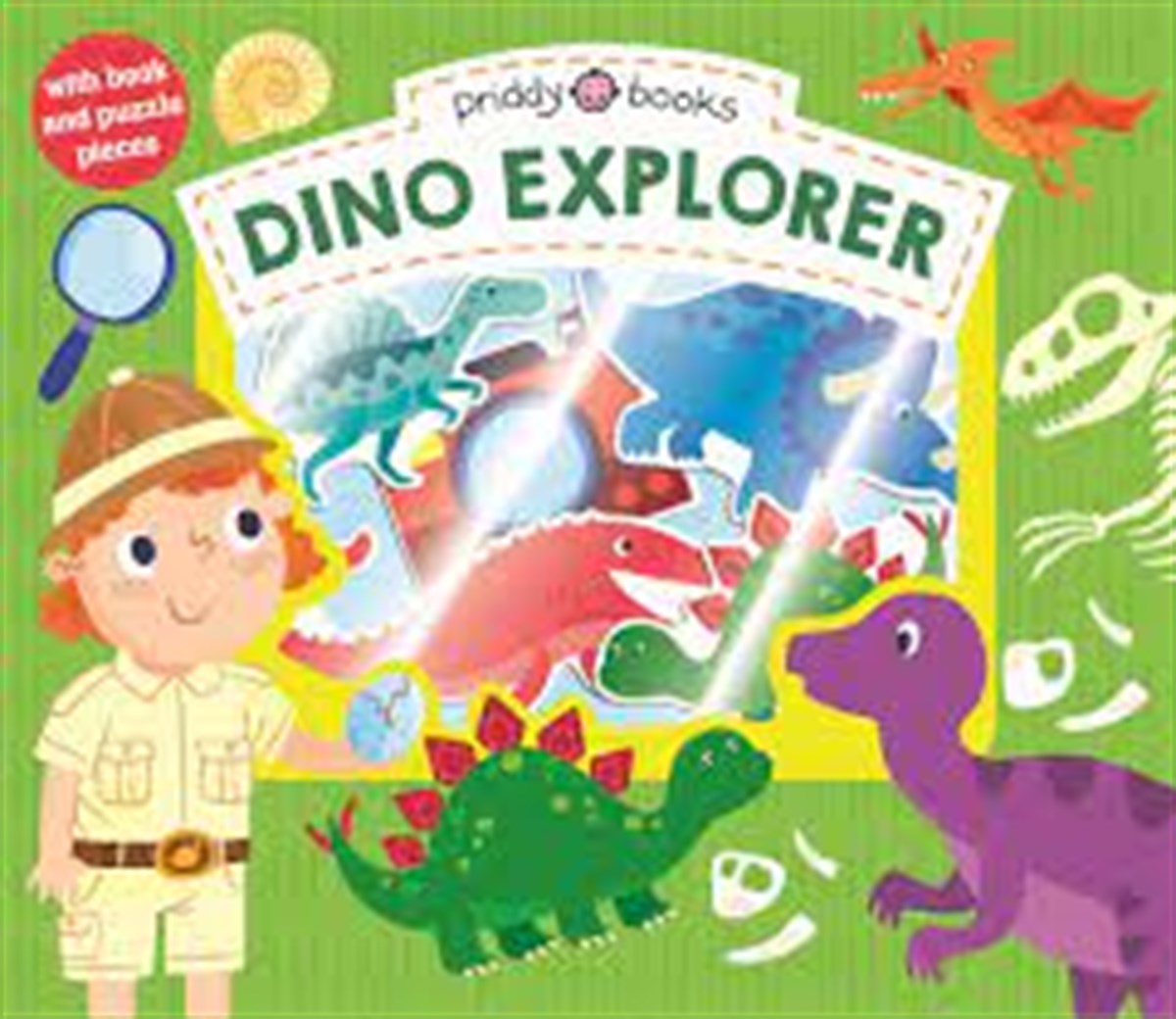 Priddy Books-Let's Pretend Dino Explorer