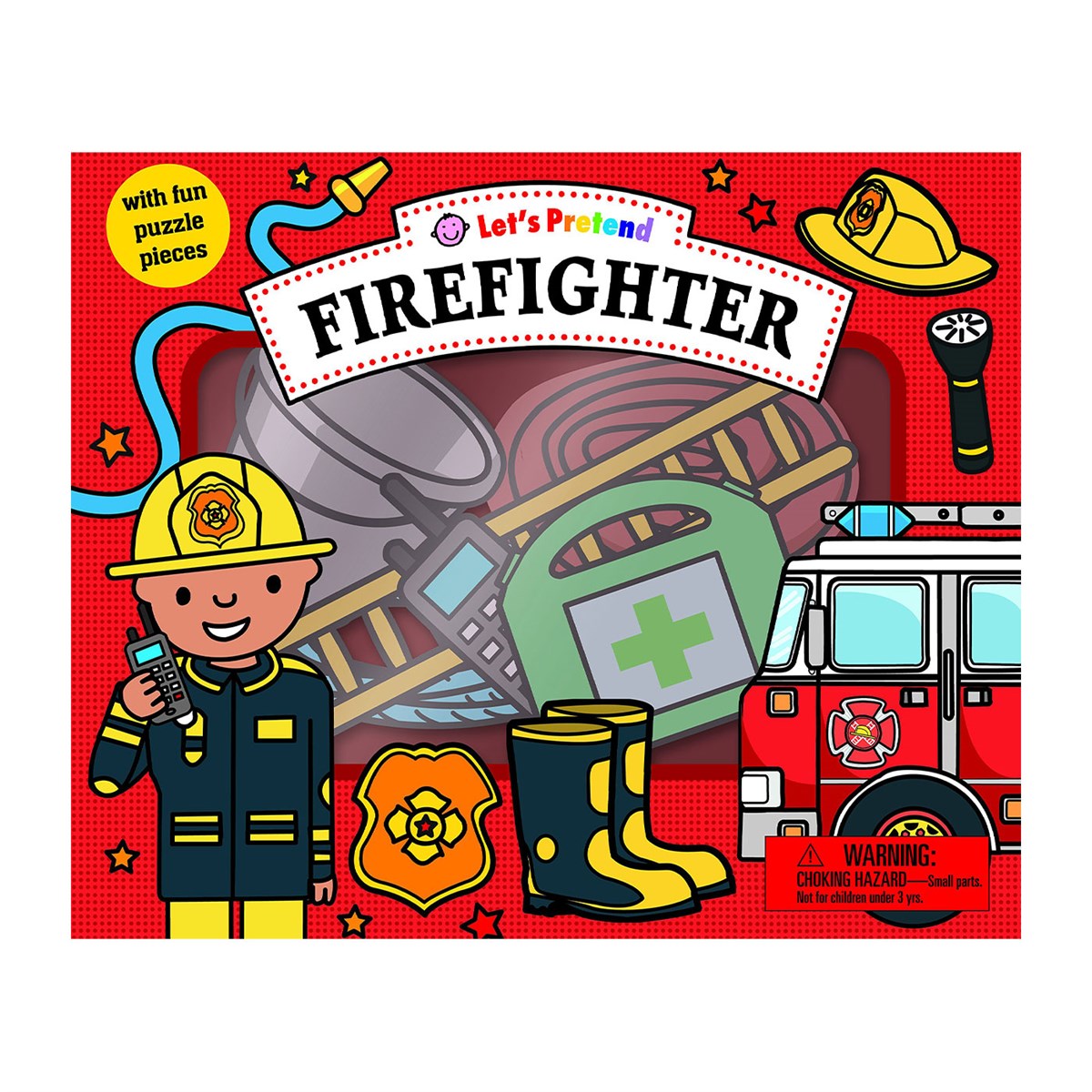 Priddy Books-Let's Pretend Firefighter