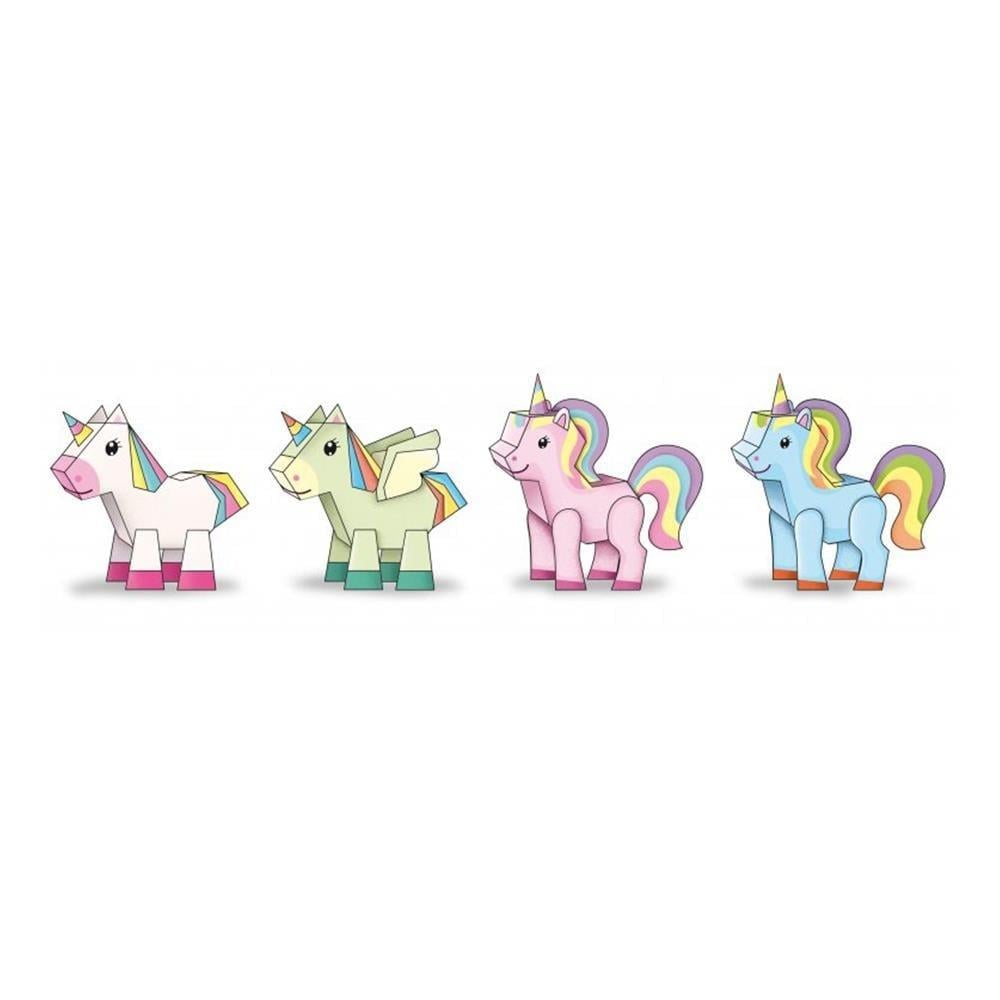 Sassi-3D Unicorn -Book And 3D Model