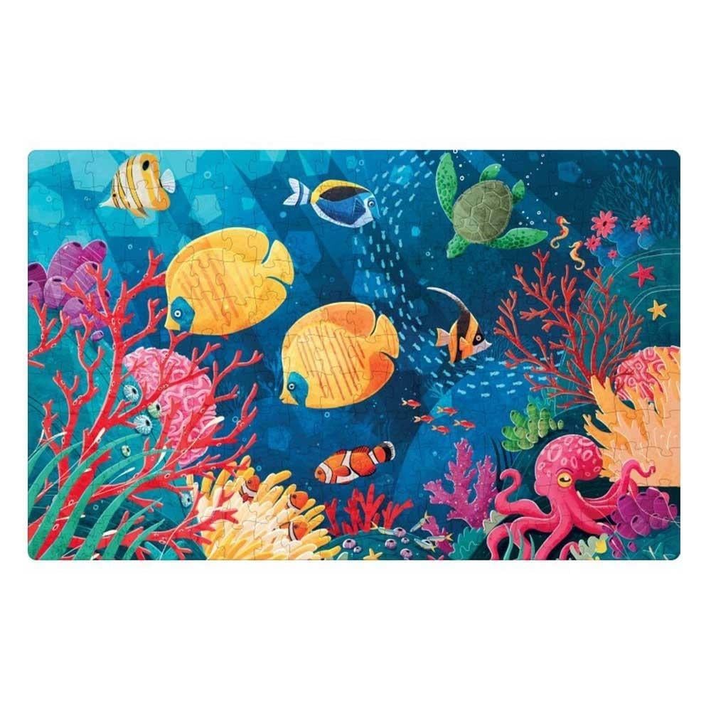 Sassi-Dünyayı Koru-Coral Reefs Puzzle ve Kitap