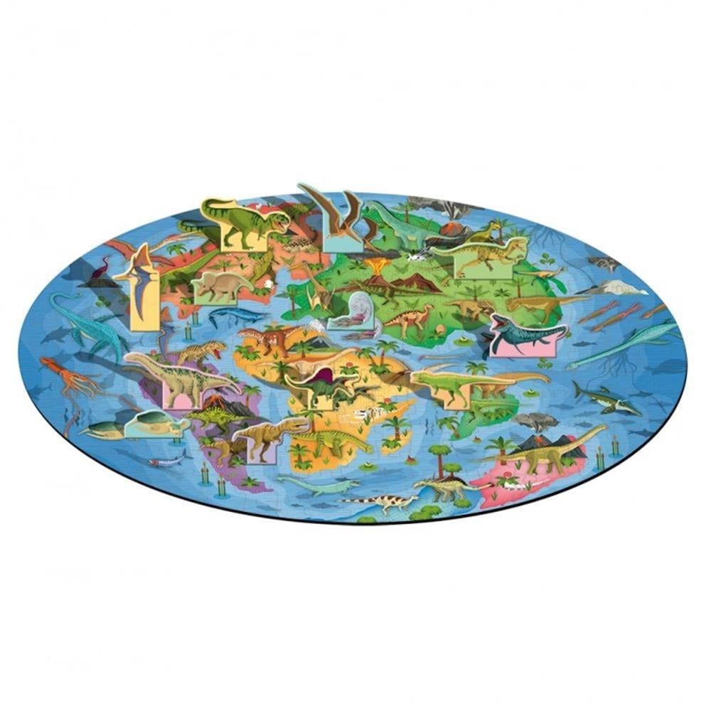 Sassi-The World of Dinosaurs-Puzzle and Book