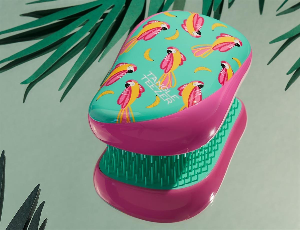 Tangle Teezer-Compact Styler Saç Fırçası-Zoey Cottam Parrot