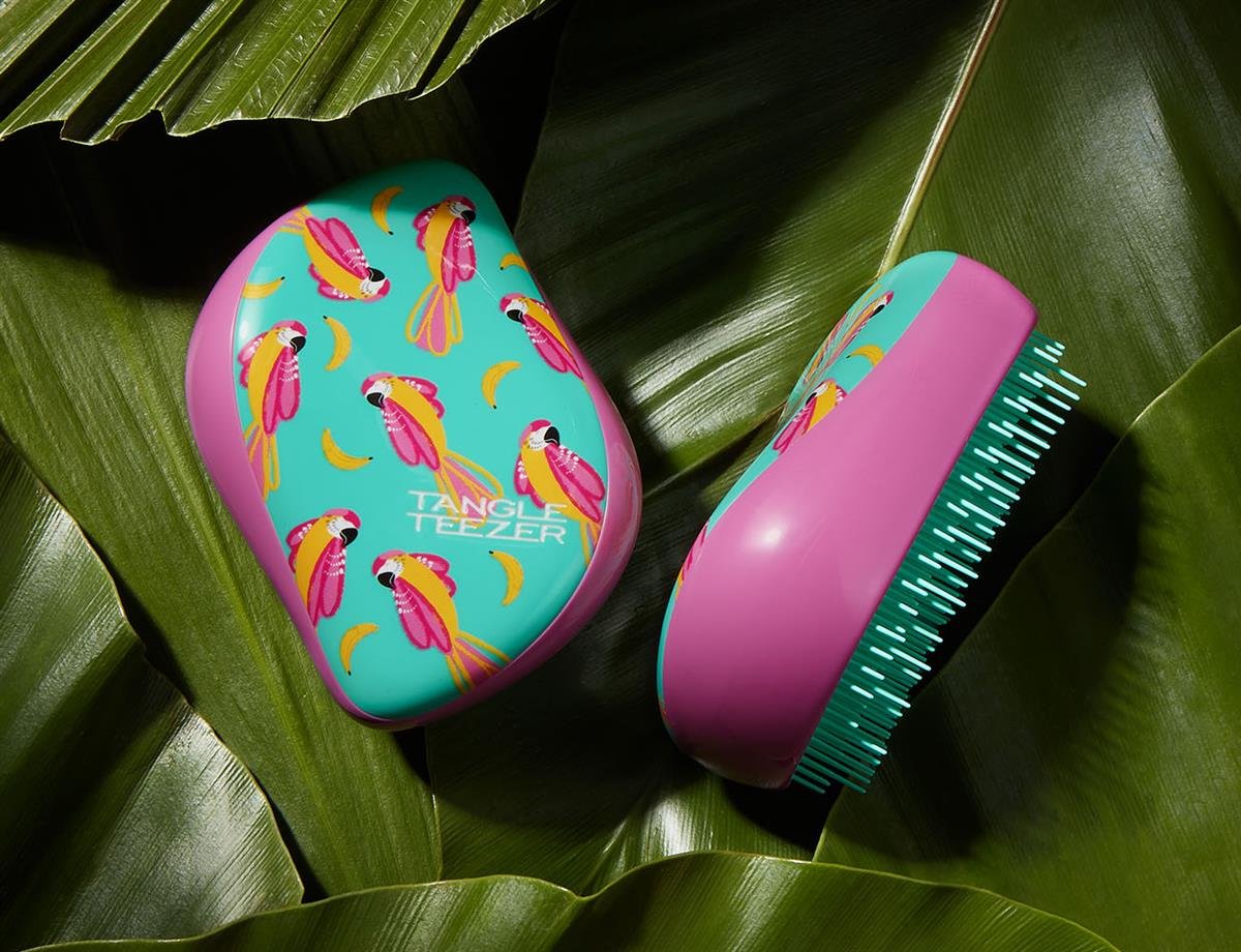 Tangle Teezer-Compact Styler Saç Fırçası-Zoey Cottam Parrot