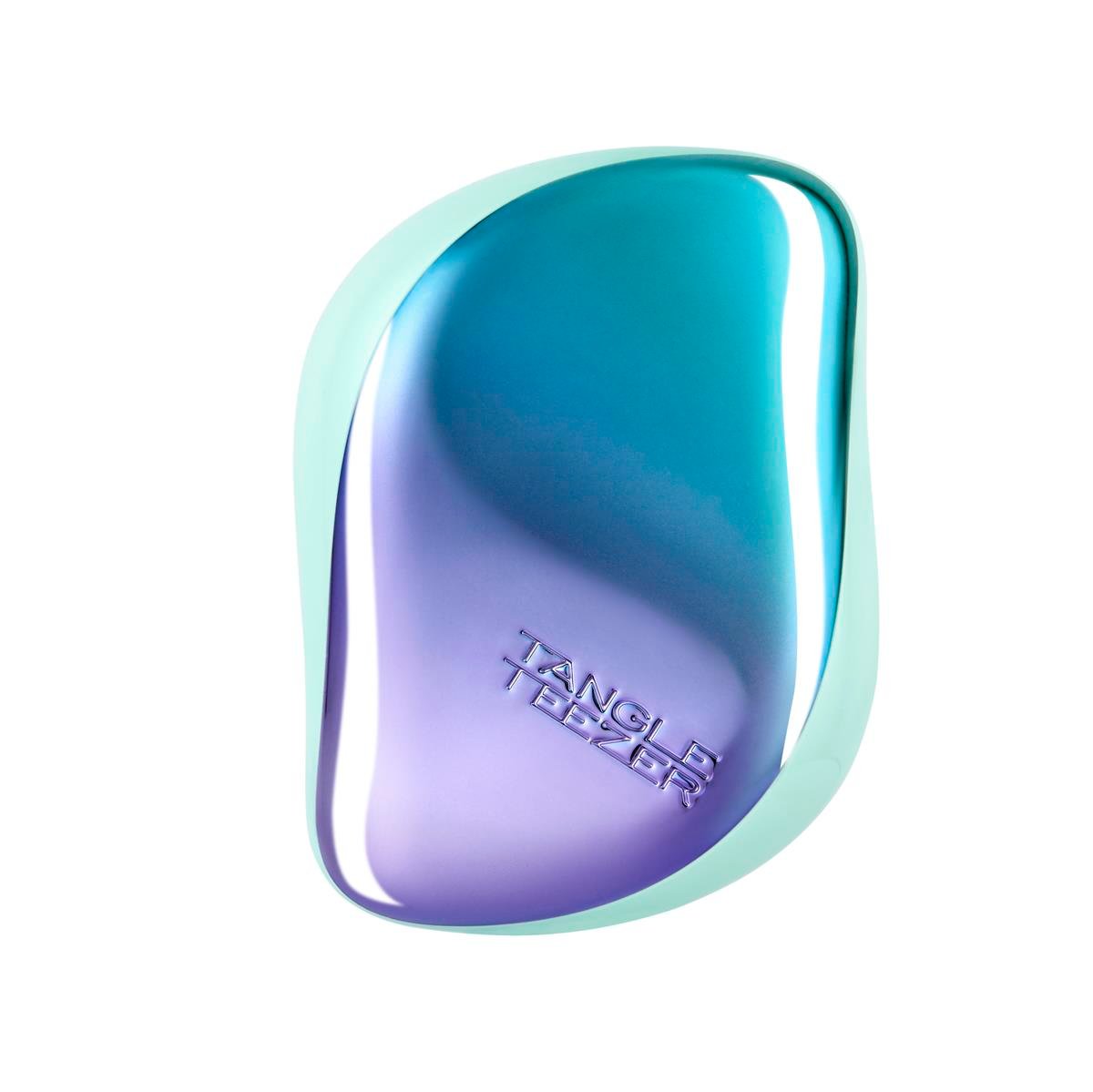 Tangle Teezer-Compact Styler Saç Fırçası-Ombre Blue Purple Chrome