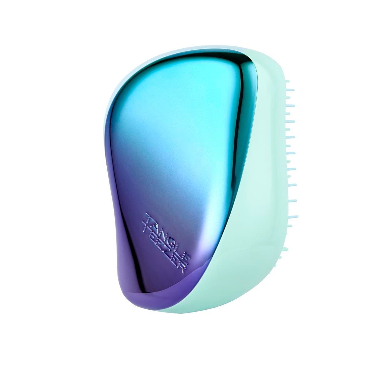 Tangle Teezer-Compact Styler Saç Fırçası-Ombre Blue Purple Chrome