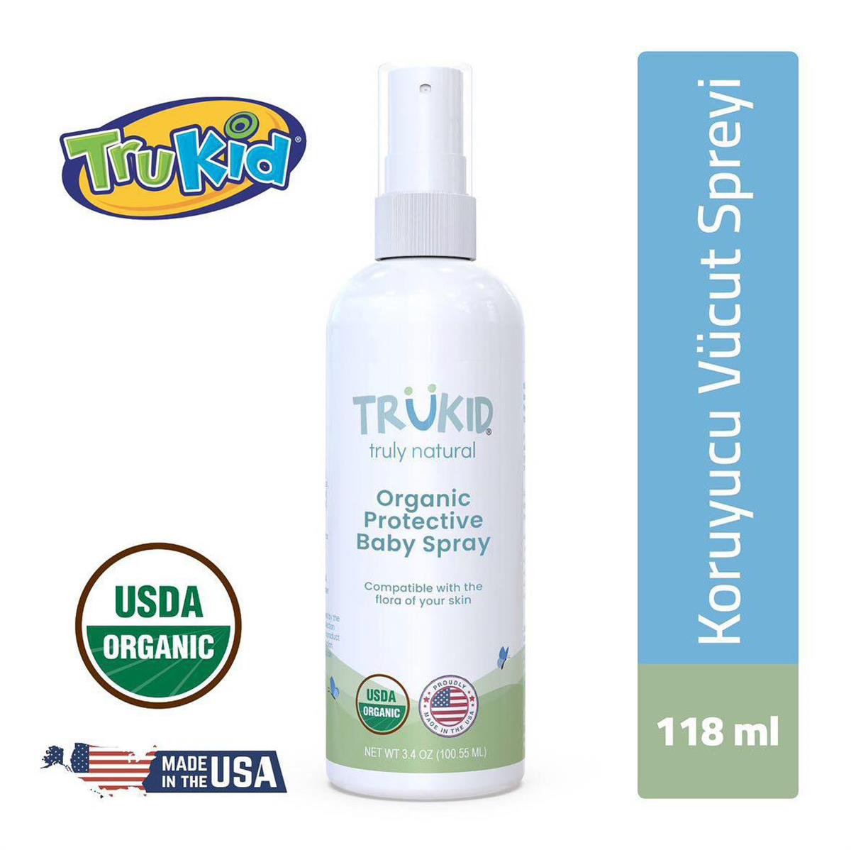 Trubaby-Organik Koruyucu Bebek Spreyi