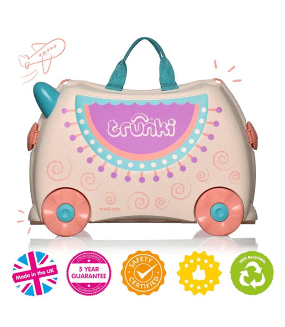 Trunki Çocuk Bavulu-Llama Lola