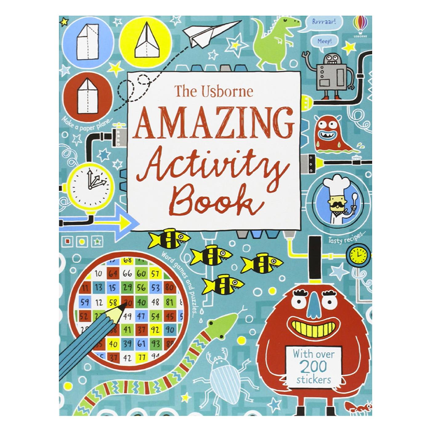 Usborne- Amazing  Activity Book