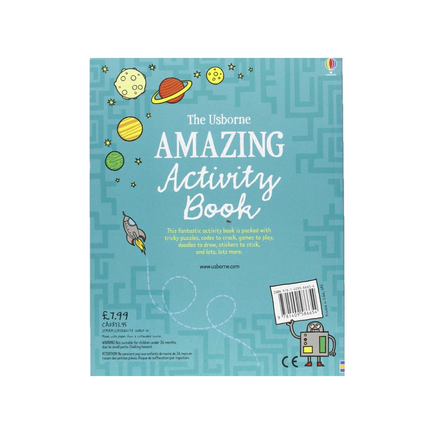 Usborne- Amazing  Activity Book