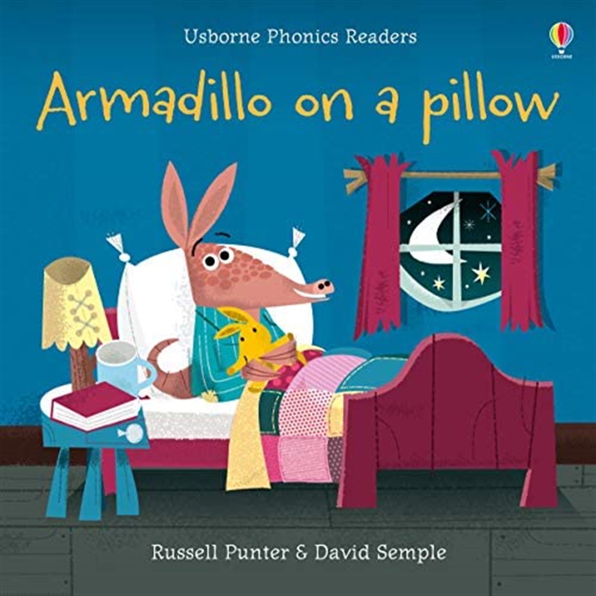 Usborne-Armadillo on a Pillow