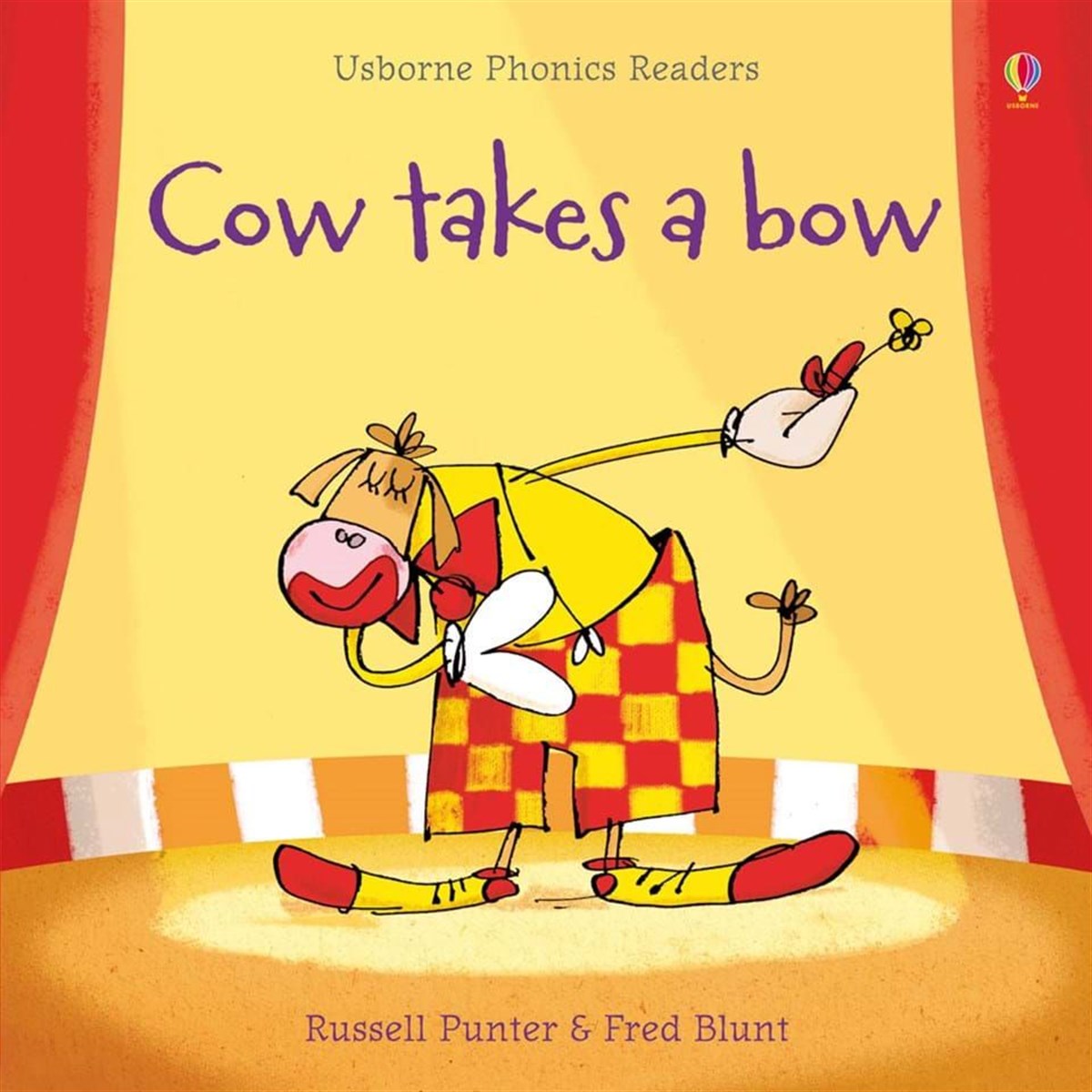 Usborne-Cow tajes a Bow