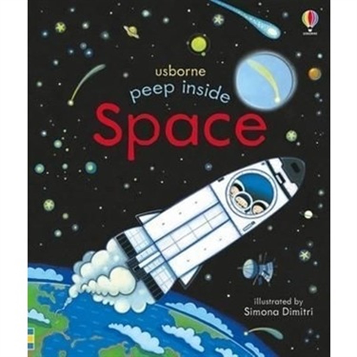 Usborne-Peep Inside Space