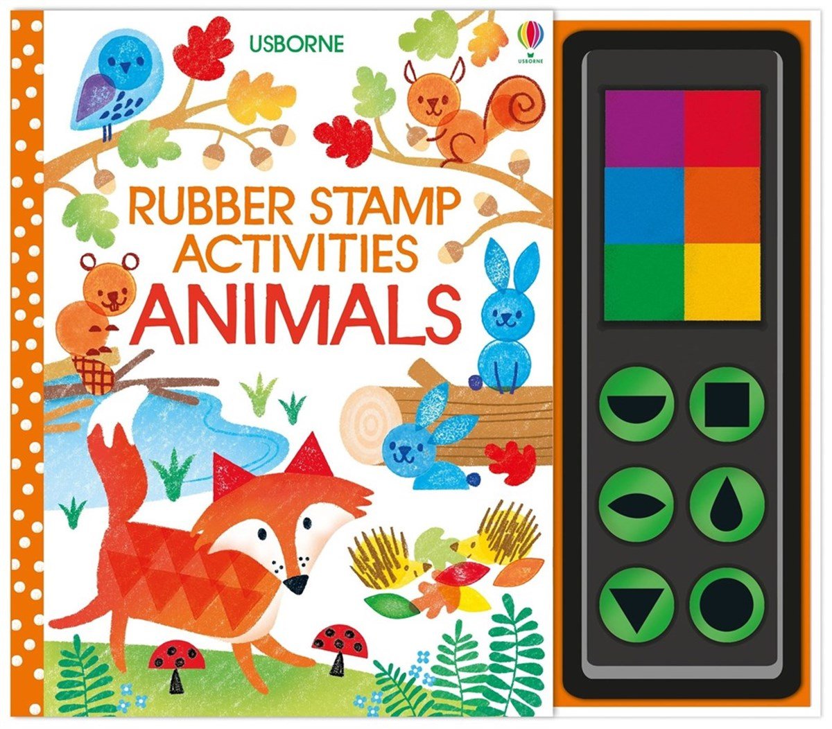 Usborne-Rubber Stamp Activities Animals 