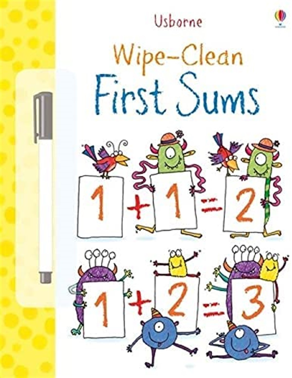 Usborne-Wipe Clean First Sums