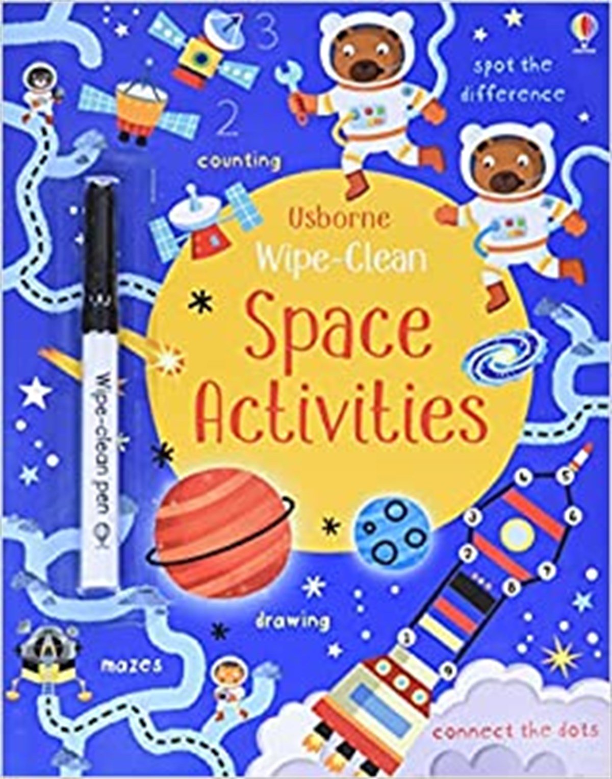 Usborne-Wipe Clean Space Activities