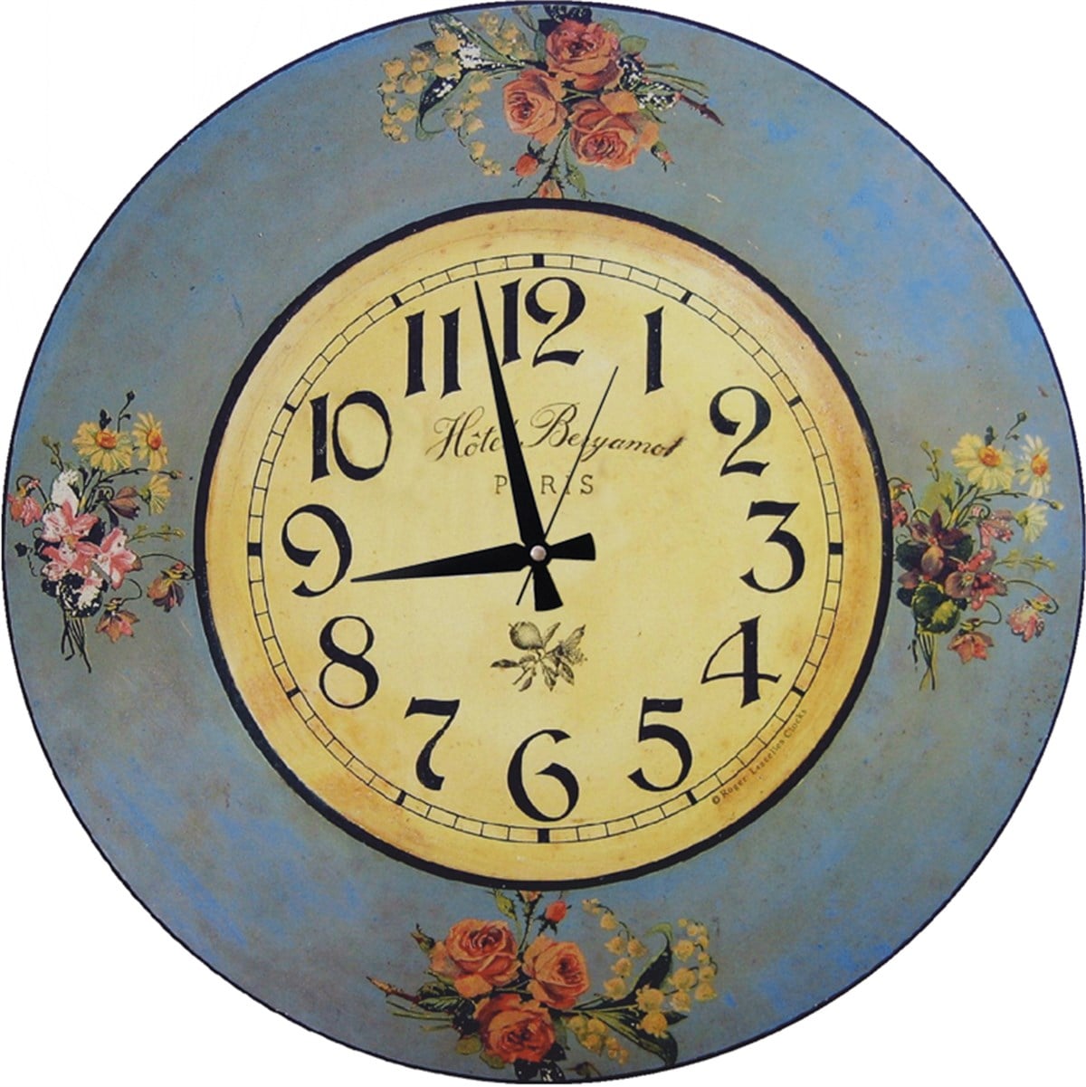 Ahşap Retro Duvar Saati 