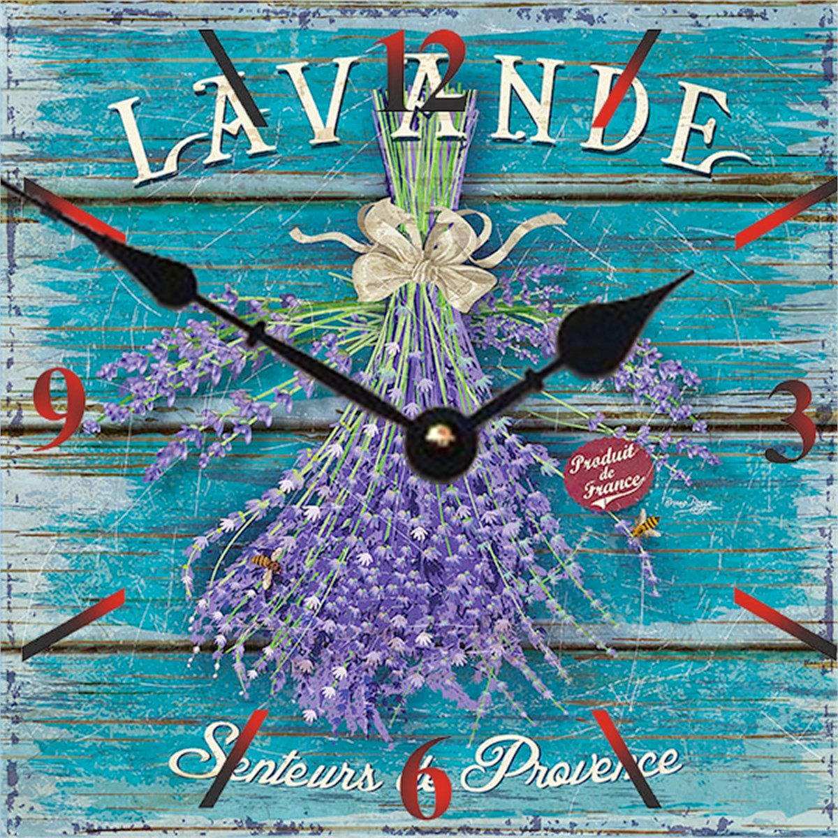 Ahşap Retro Duvar Saati 