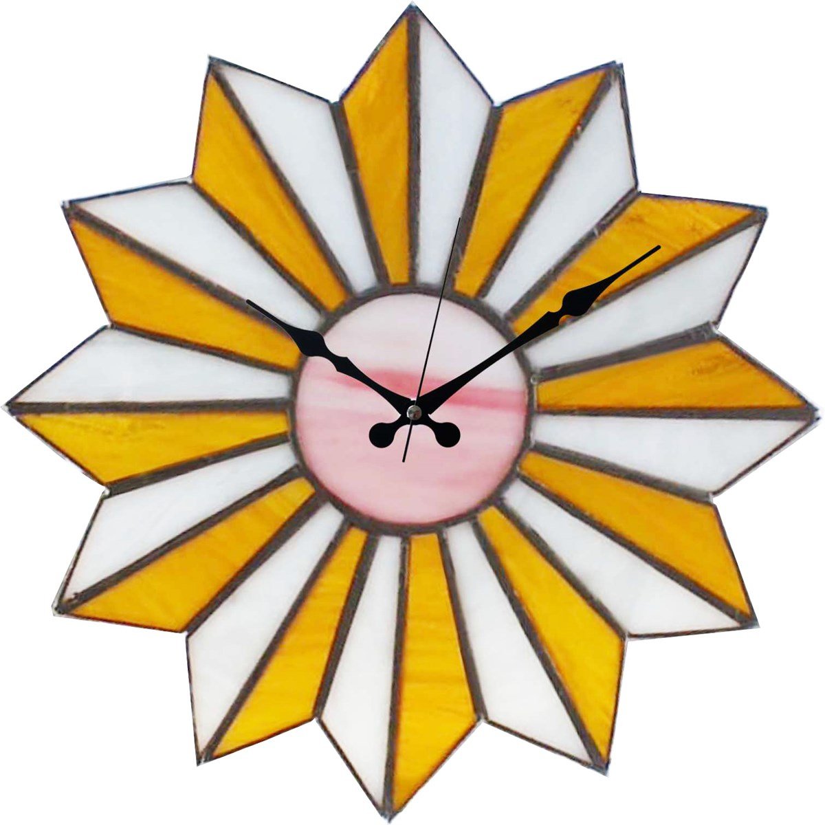 Markakanvas  Cam Vitray Yıldız Duvar Saati