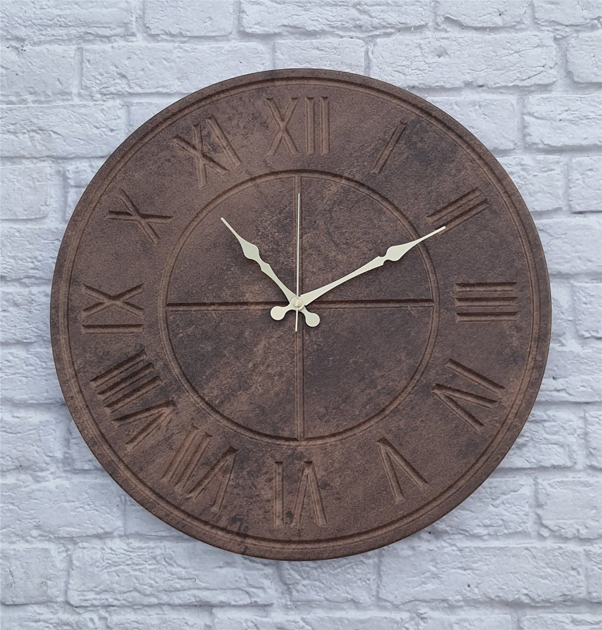 Markakanvas Beton Renkli Duvar Saati (Çap 50 cm - 80 cm )