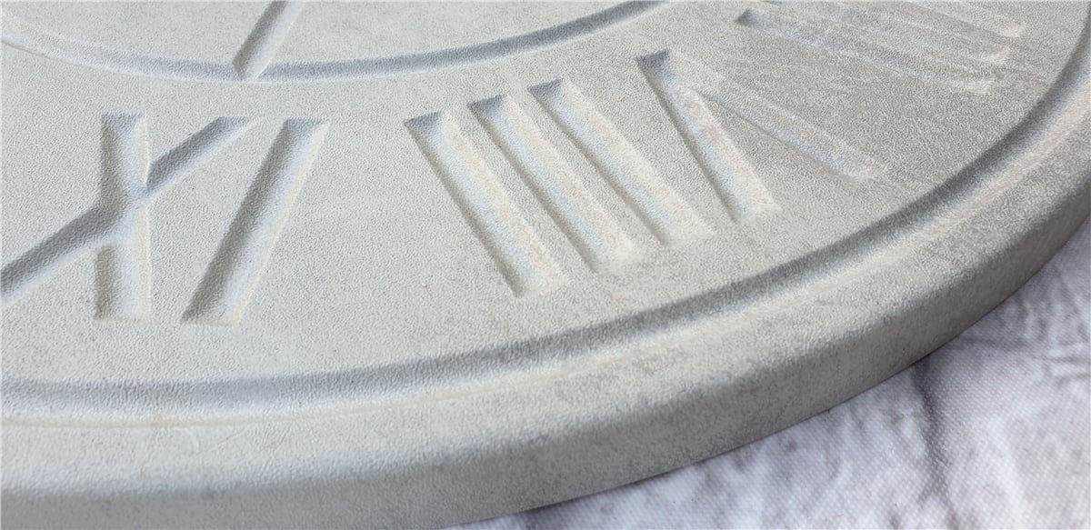 Markakanvas Beton Renkli Duvar Saati (Çap 50 cm - 80 cm )
