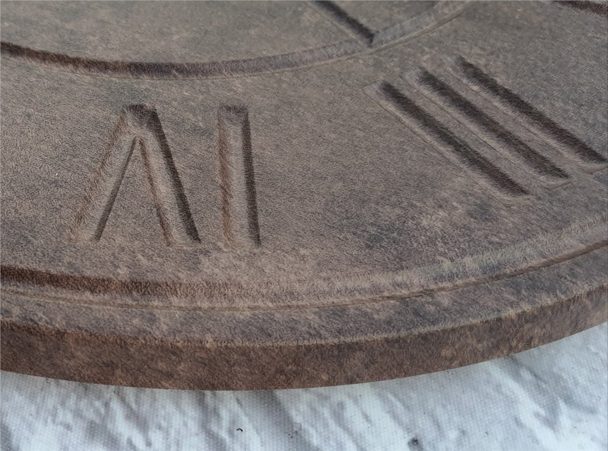 Markakanvas Beton Renkli Duvar Saati (Çap 50 cm - 80 cm )