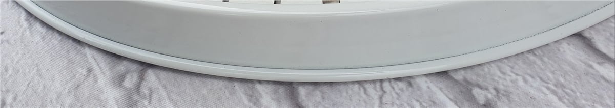 Markakanvas Beyaz Metal Kasalı Mermer Desenli  Duvar Saati  ( Çap 50 cm -Çap 80 cm )