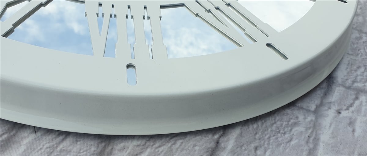 Markakanvas Metal  AYNALI Duvar Saati  ( Çap 50 cm -Çap 80 cm )