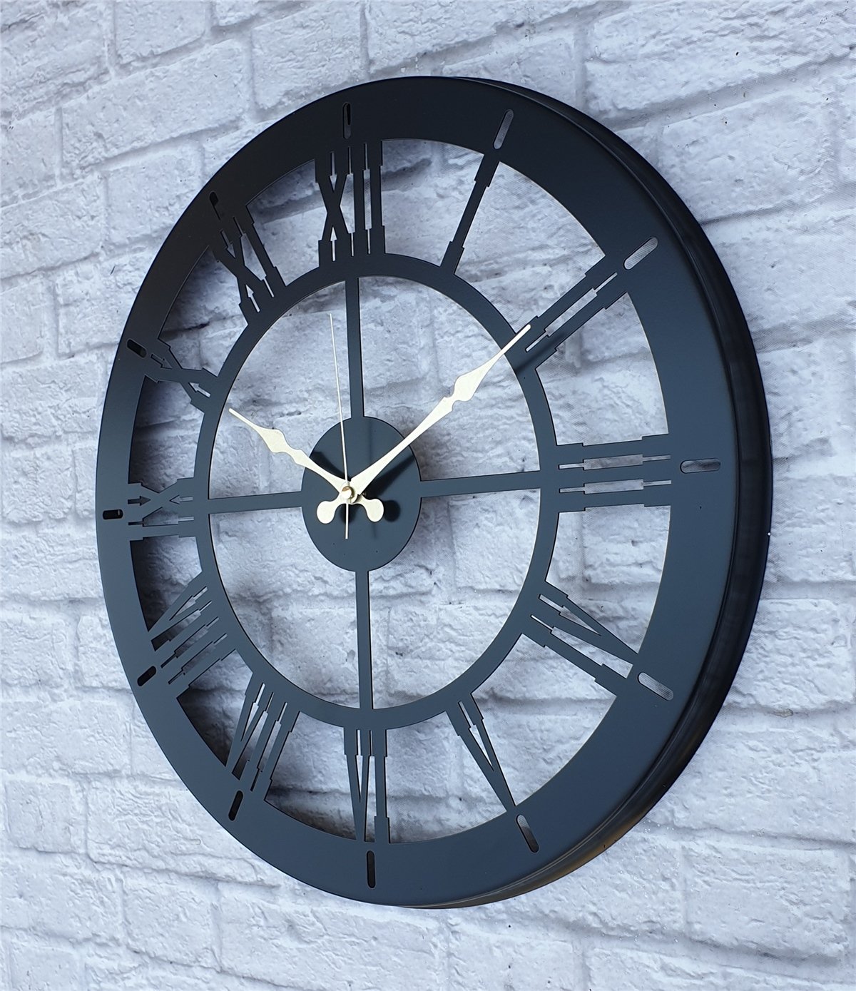 Markakanvas Metal Duvar Saati  ( Çap 50 cm -Çap 80 cm )