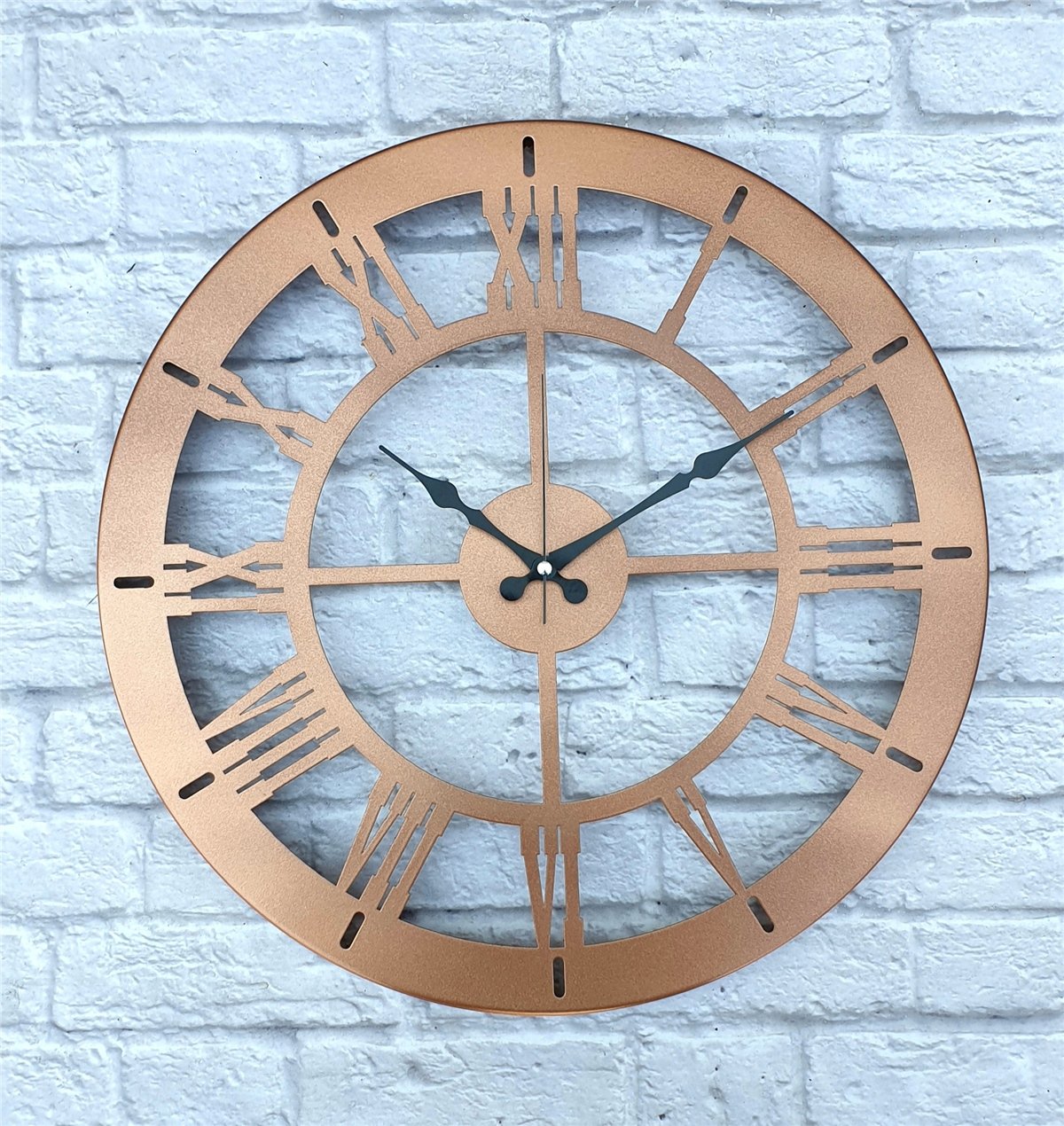 Markakanvas Metal Duvar Saati  ( Çap 50 cm -Çap 80 cm )