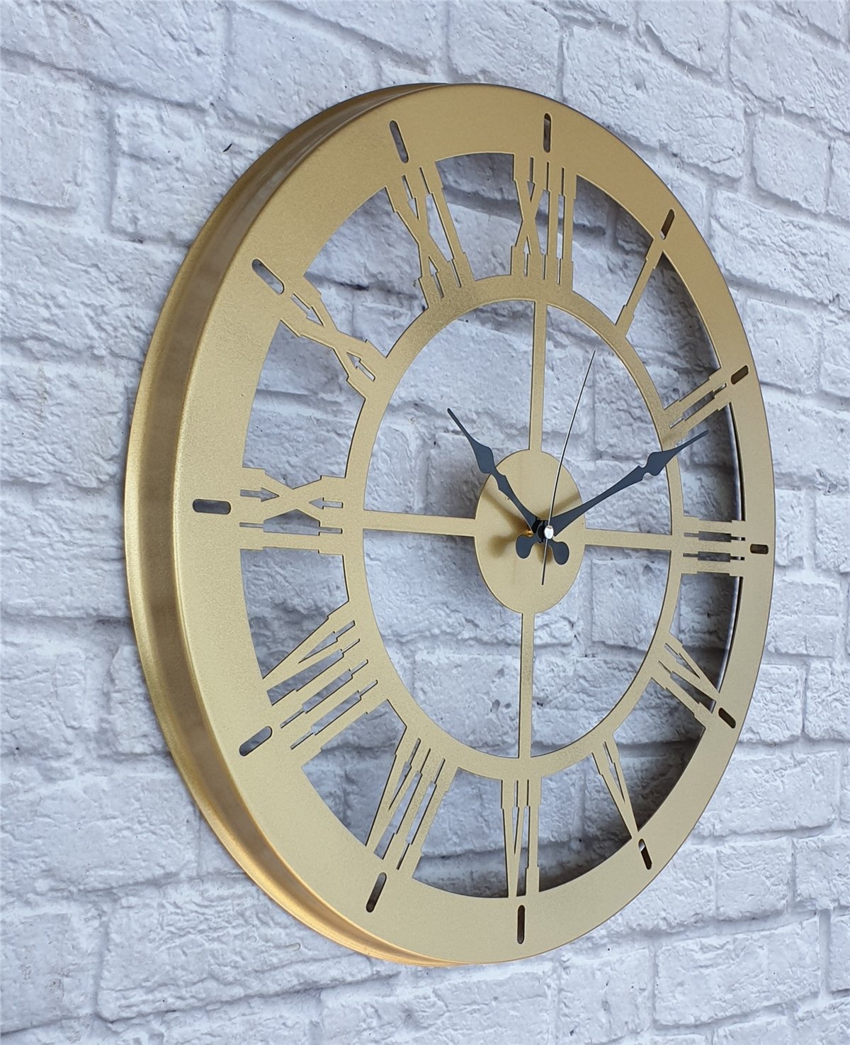 Markakanvas Metal Duvar Saati  ( Çap 50 cm -Çap 80 cm )