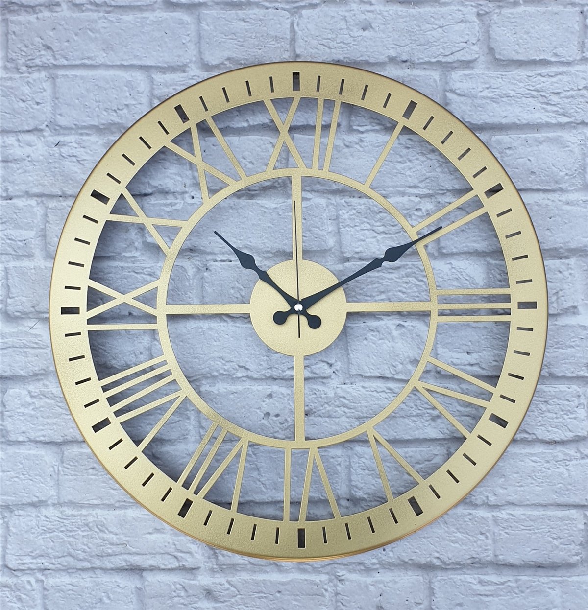 Markakanvas Metal Duvar Saati  ( Çap 50 cm -Çap 80 cm )