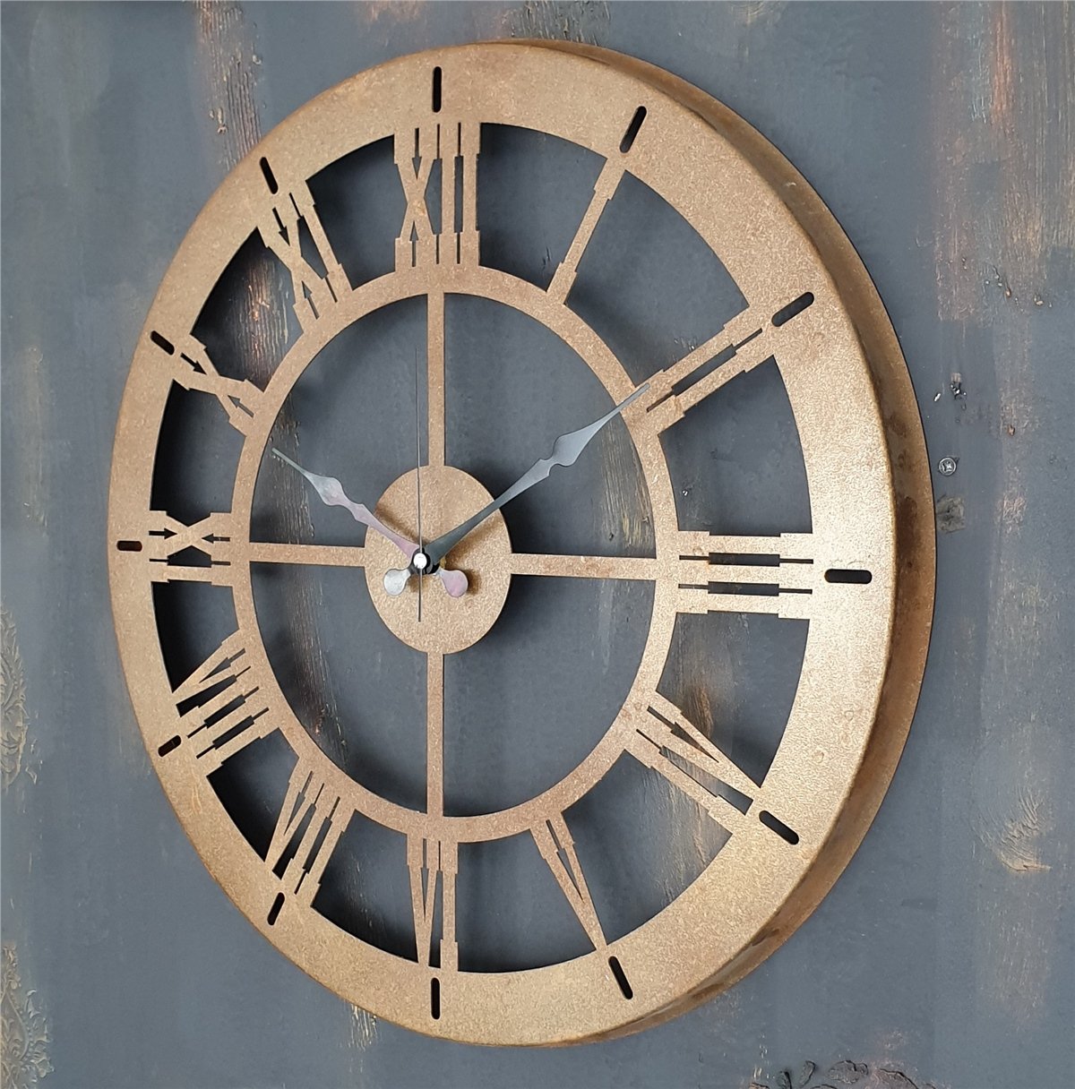 Markakanvas Metal Duvar Saati  ( Çap 50 cm -Çap 80 cm )