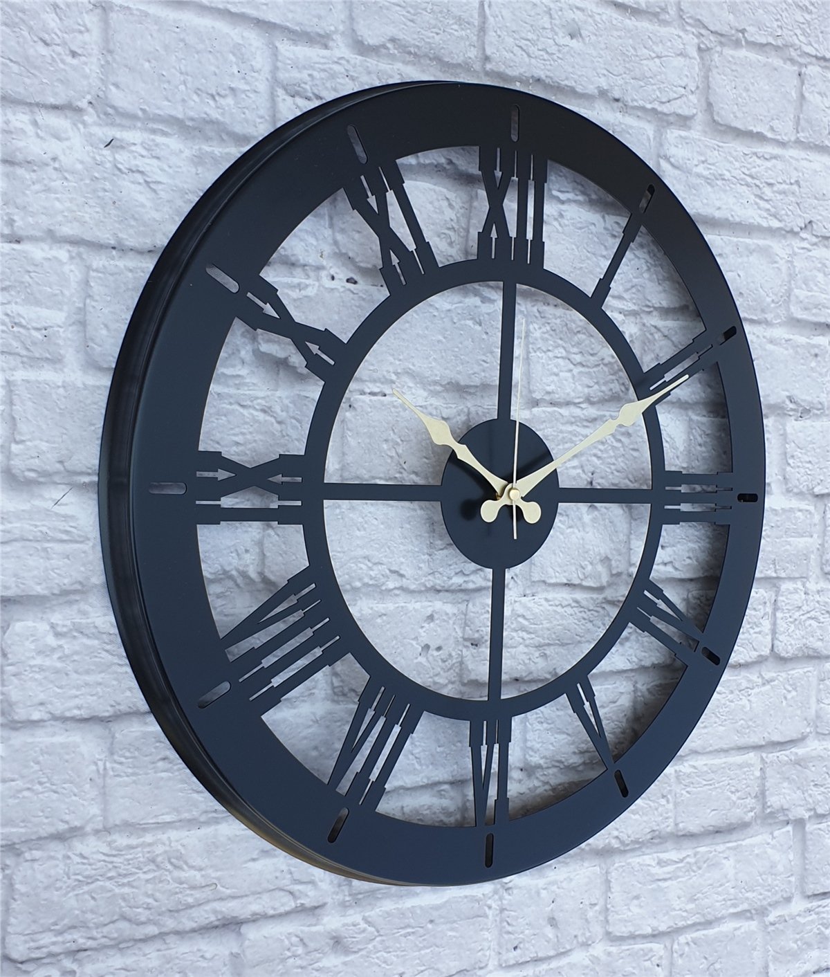 Markakanvas Metal Duvar Saati  ( Çap 50 cm -Çap 80 cm )