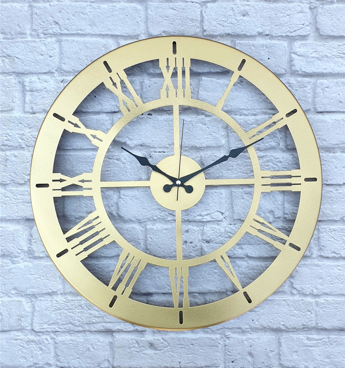 Markakanvas Metal Duvar Saati  ( Çap 50 cm -Çap 80 cm )