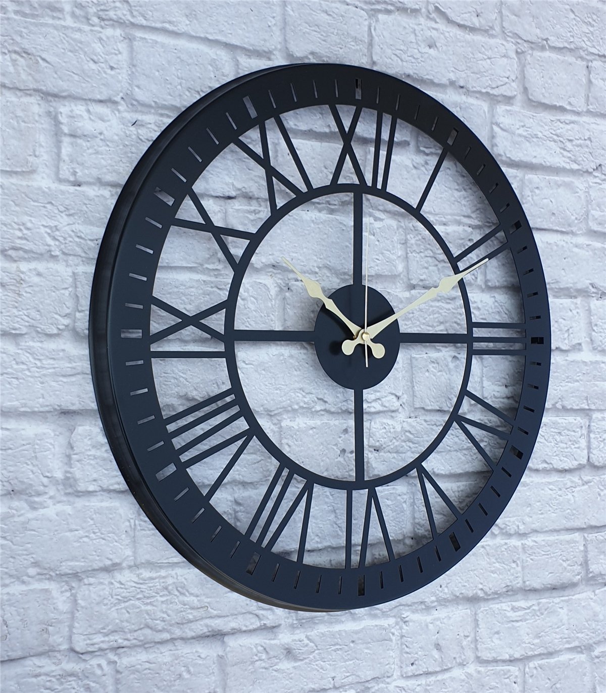 Markakanvas Metal Duvar Saati  ( Çap 50 cm -Çap 80 cm )