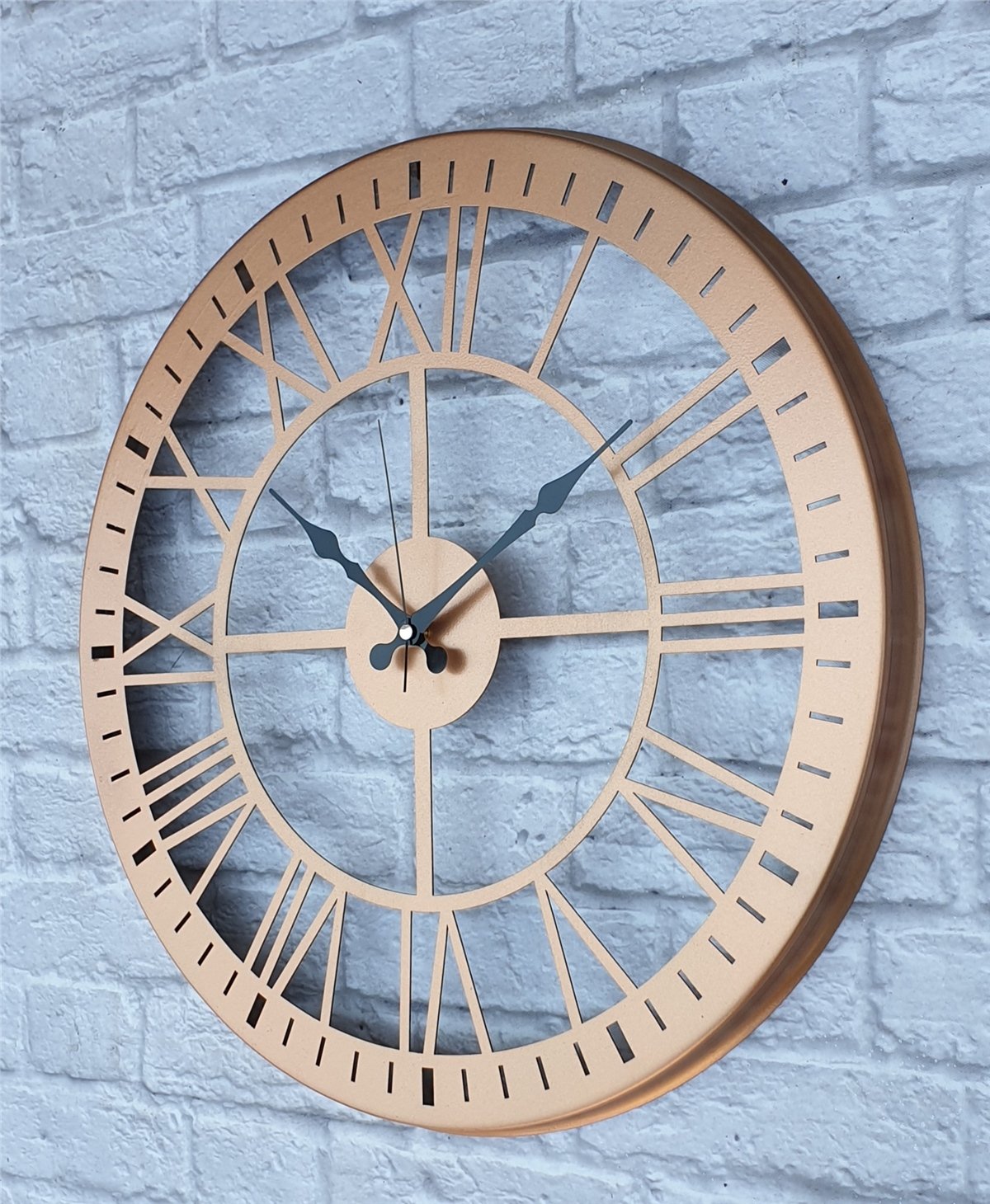 Markakanvas Metal Duvar Saati  ( Çap 50 cm -Çap 80 cm )