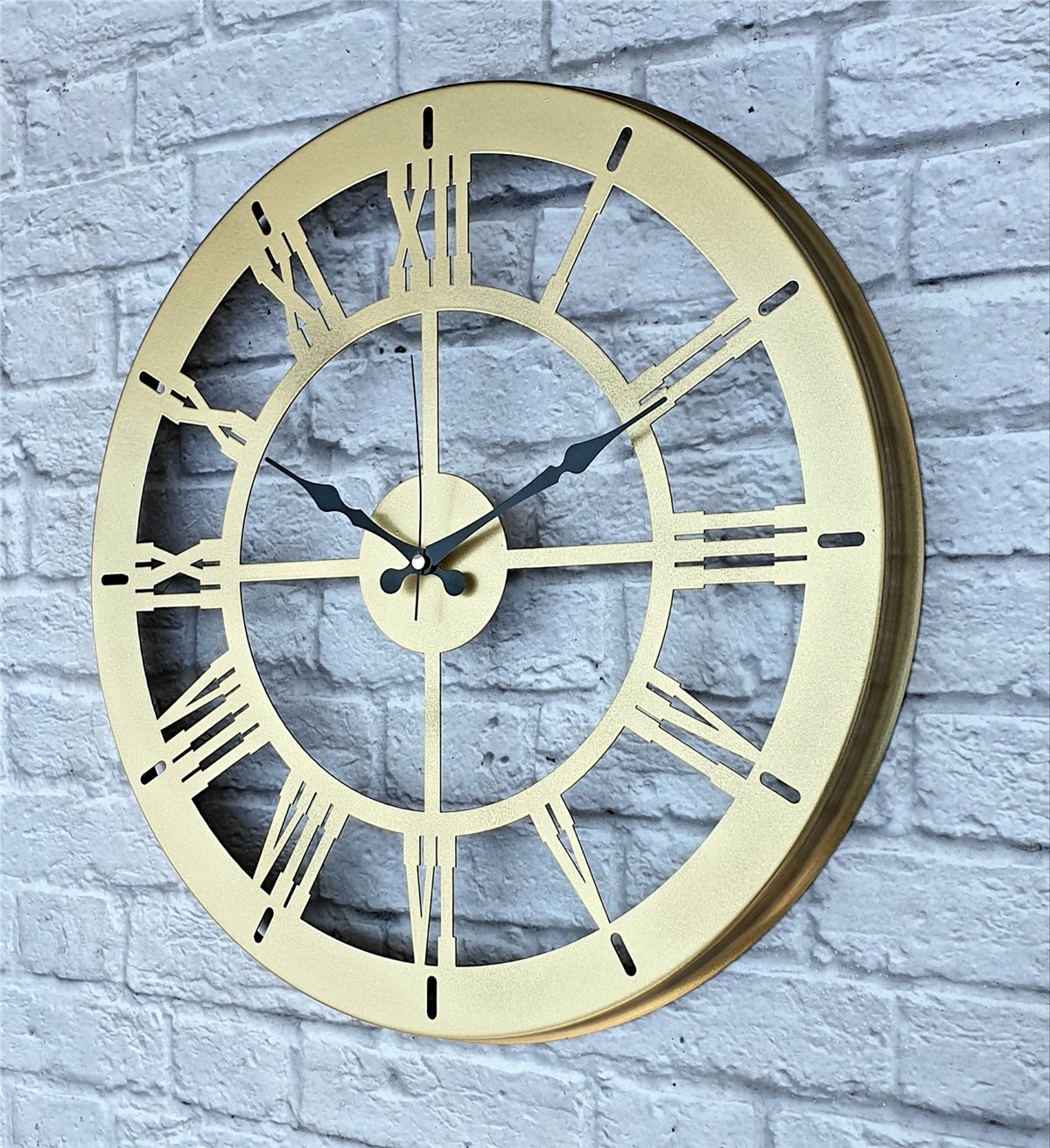 Markakanvas Metal Duvar Saati  ( Çap 50 cm -Çap 80 cm )